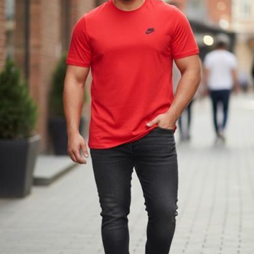 Футболка Mary Poppins (M-2XL) 7320 red (лето) Mary Poppins 7320 red