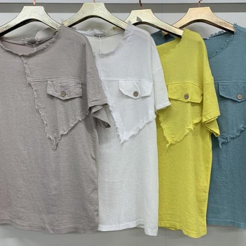 Футболка DGMD (3XL-6XL) 7303 yellow (лето) DGMD 7303 yellow