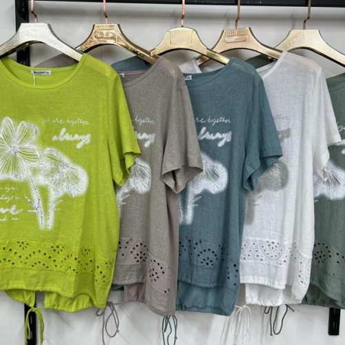 Футболка DGMD (3XL-6XL) 7386 green (лето) DGMD 7386 green