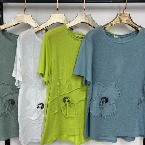 Футболка DGMD (3XL-6XL) 7392 green (лето) DGMD 7392 green