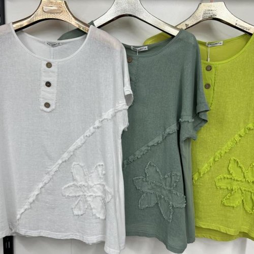 Футболка DGMD (3XL-6XL) 7588 green (лето) DGMD 7588 green