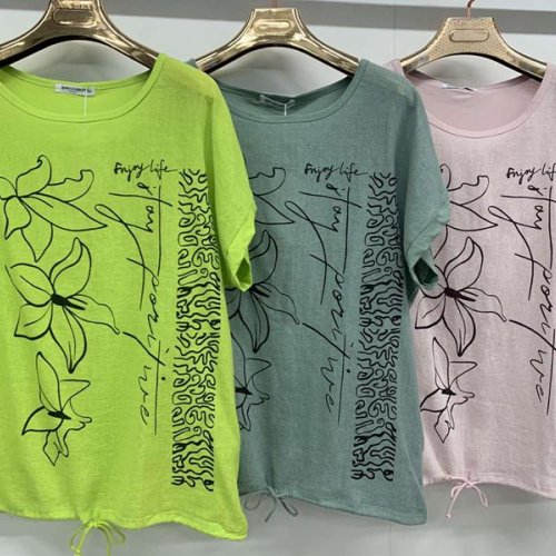 Футболка DGMD (3XL-6XL) 7383 green (лето) DGMD 7383 green