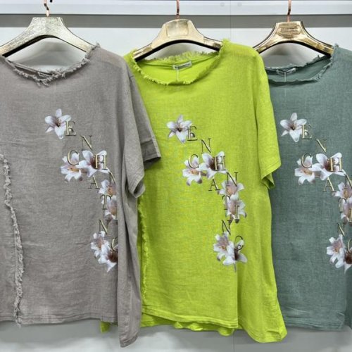 Футболка DGMD (7XL-10XL) 9542 green (лето) DGMD 9542 green