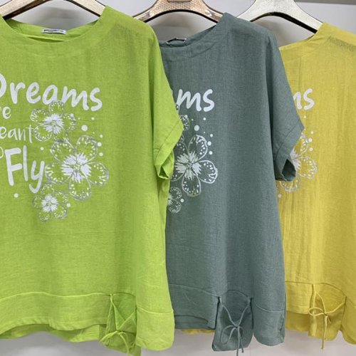 Футболка DGMD (7XL-10XL) 7391 yellow (лето) DGMD 7391 yellow