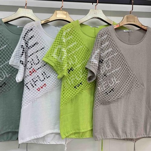 Футболка DGMD (3XL-6XL) 7378 green (лето) DGMD 7378 green