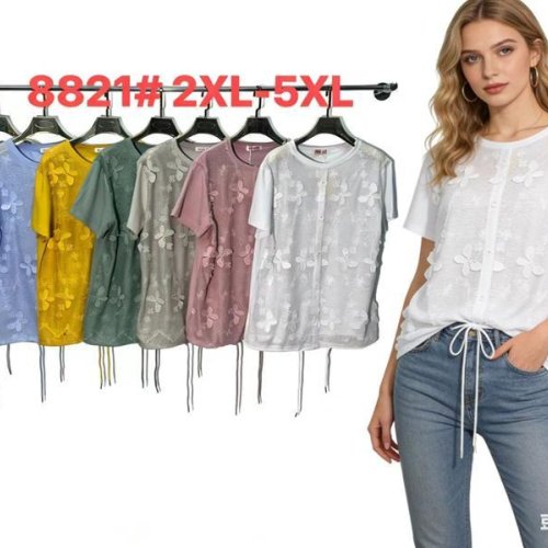 Футболка DGMD (2XL-5XL) 8821 green (лето) DGMD 8821 green