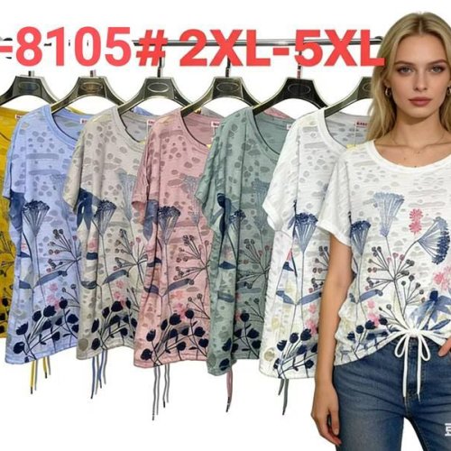 Футболка DGMD (2XL-5XL) D8105 grey (лето) DGMD D8105 grey