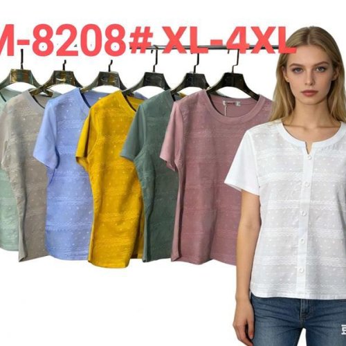 Футболка DGMD (XL-4XL) M8208 pink (лето) DGMD M8208 pink