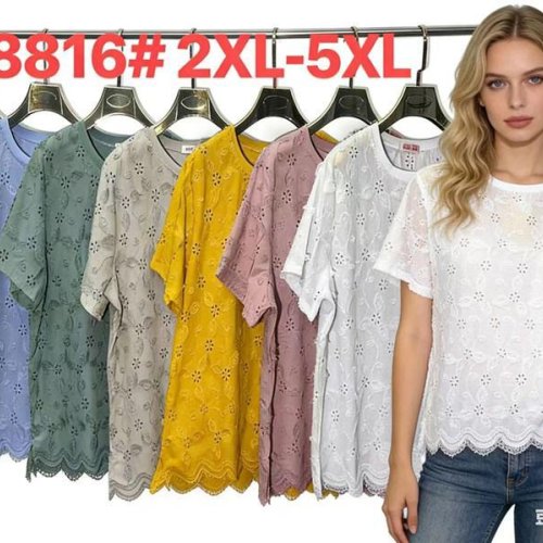 Футболка DGMD (2XL-5XL) 8816 blue (лето) DGMD 8816 blue