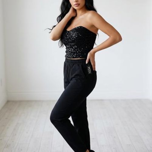 Штаны Sport style (42-48) 1034 black (деми) Sport style 1034 black