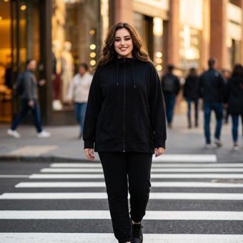 Костюм спорт Sport style (3XL-5XL) 12-1 black (деми) Sport style 12-1 black