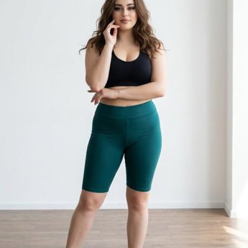 Велосипедки Sport style (S-XL) 571 green (деми) Sport style 571 green