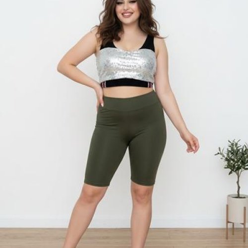 Велосипедки Sport style (S-XL) 571 khaki (деми) Sport style 571 khaki