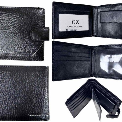 Кошелек Trendshop (11.5*10*2.5) 38-208-28P black (деми) Trendshop 38-208-28P black