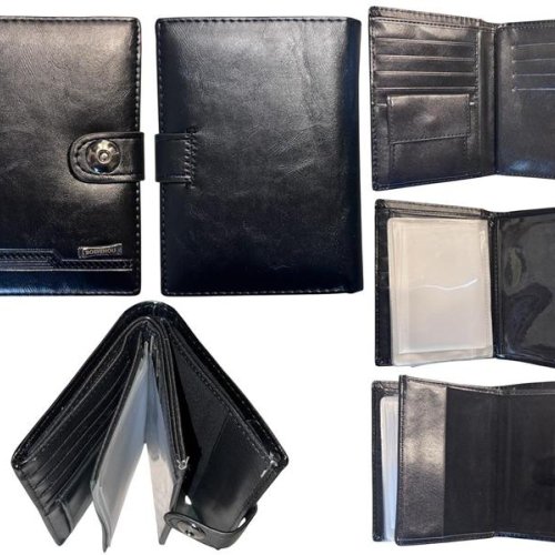 Кошелек Trendshop (14.5*10*3) 59-302B-3 black (деми) Trendshop 59-302B-3 black