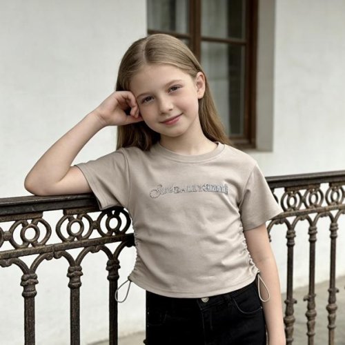 Футболка Fili kids (120-160) 5856 beige (лето) Fili kids 5856 beige