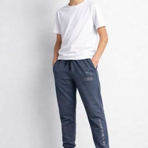 Штаны спорт Fili kids (13-17) FK1652 blue (деми) Fili kids FK1652 blue