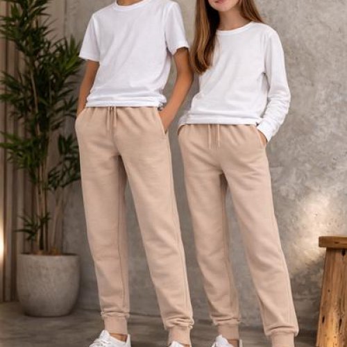 Штаны спорт Fili kids (13-16) FK1657 beige (деми) Fili kids FK1657 beige