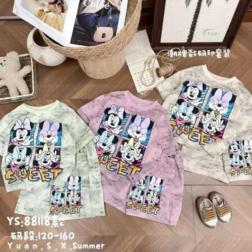 Костюм спорт SunnyTot (120-160) 88118 pink (лето) SunnyTot 88118 pink