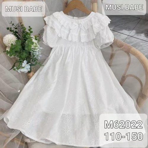 Платье SunnyTot (110-150) M62022 white (лето) SunnyTot M62022 white