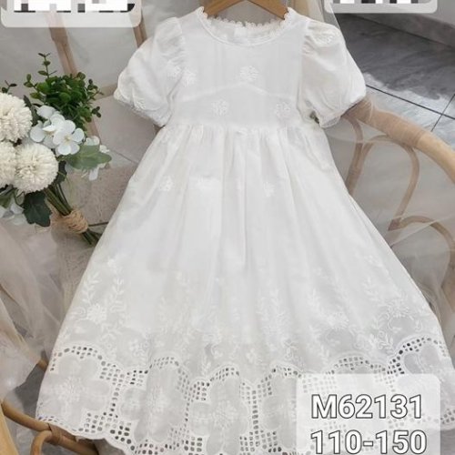 Платье SunnyTot (110-150) M62131 white (лето) SunnyTot M62131 white