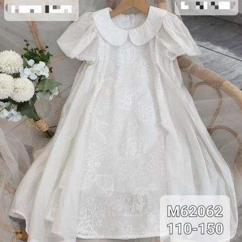 Платье SunnyTot (110-150) M62062 white (лето) SunnyTot M62062 white