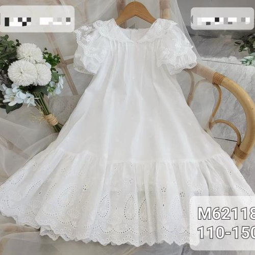 Платье SunnyTot (110-150) M62118 white (лето) SunnyTot M62118 white