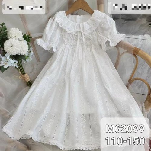 Платье SunnyTot (110-150) M62099 white (лето) SunnyTot M62099 white