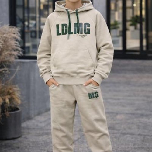 Костюм спорт SunnyTot (120-160) 8321 beige (деми) SunnyTot 8321 beige