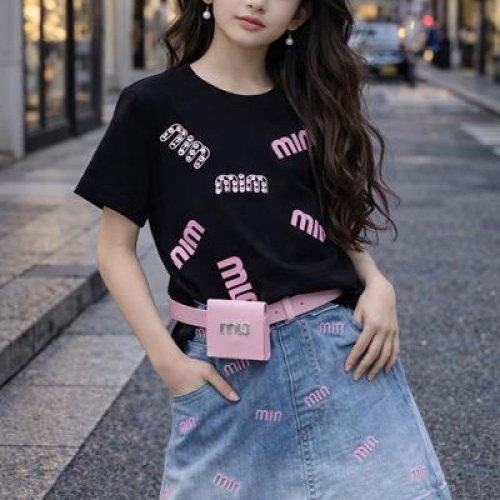 Костюм спорт SunnyTot (110-160) F75285 black (лето) SunnyTot F75285 black