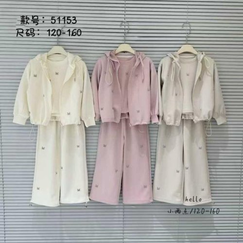 Костюм спорт SunnyTot (120-160) 51153 milk (деми) SunnyTot 51153 milk