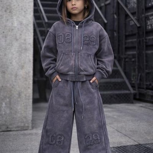 Костюм спорт SunnyTot (120-160) 012A22 grey (деми) SunnyTot 012A22 grey