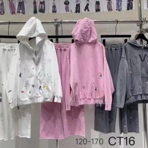 Костюм спорт SunnyTot (120-170) CT16 pink (деми) SunnyTot CT16 pink