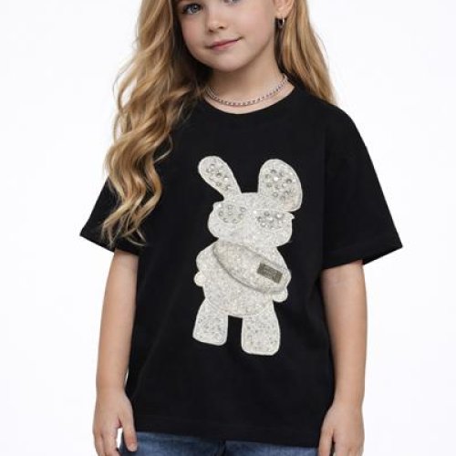Футболка SunnyTot (110-160) 8995 black (лето) SunnyTot 8995 black