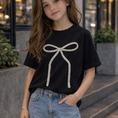 Футболка SunnyTot (120-170) 3567 black (лето) SunnyTot 3567 black