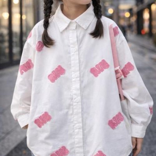 Рубашка SunnyTot (120-160) 258113 white (деми) SunnyTot 258113 white