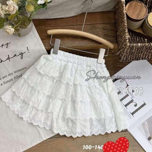 Юбка SunnyTot (100-140) 75199 white (лето) SunnyTot 75199 white