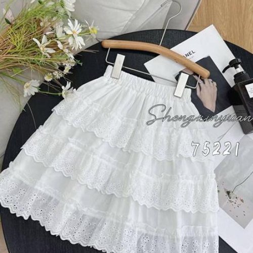 Юбка SunnyTot (110-140) 75221 white (лето) SunnyTot 75221 white