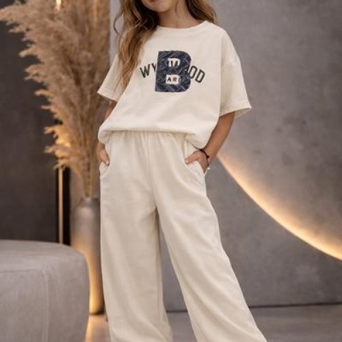 Костюм спорт SunnyTot (120-160) 249962 milk (деми) SunnyTot 249962 milk