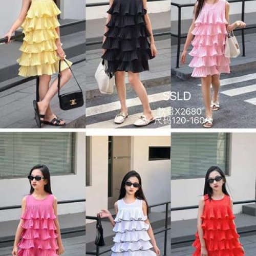 Платье SunnyTot (120-160) X2680 yellow (лето) SunnyTot X2680 yellow