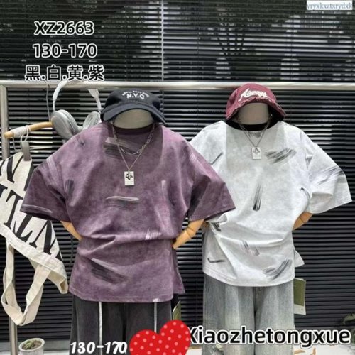 Футболка SunnyTot (130-170) XZ2663 violet (лето) SunnyTot XZ2663 violet