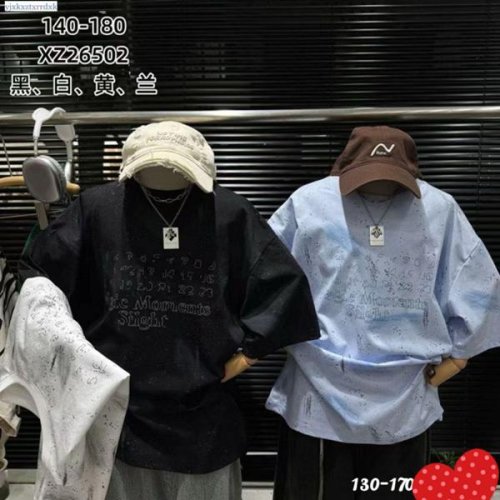 Футболка SunnyTot (140-180) XZ26502 black (лето) SunnyTot XZ26502 black