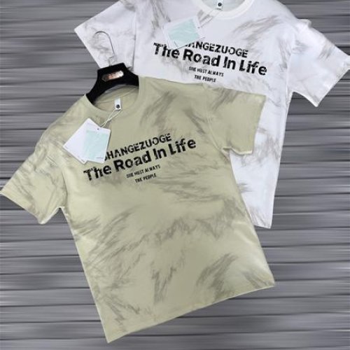 Футболка F.T.H (L-4XL) F1018 white (лето) F.T.H F1018 white