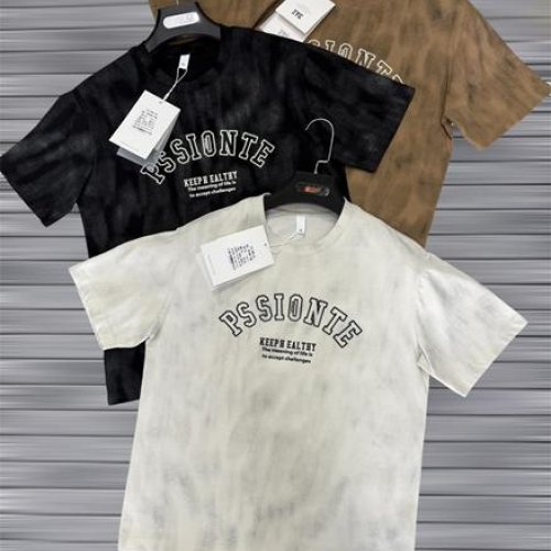 Футболка F.T.H (L-4XL) F1022 milk (лето) F.T.H F1022 milk