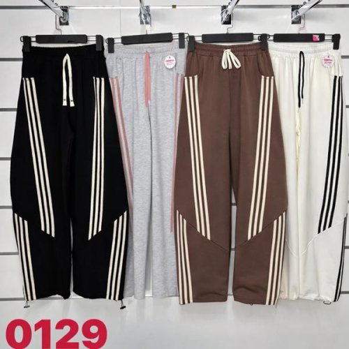 Штаны спорт Kenalin (42-48) 0129 white (деми) Kenalin 0129 white