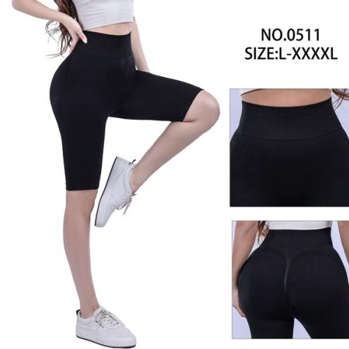 Велосипедки Kenalin (L-4XL) 0511 black (лето) Kenalin 0511 black