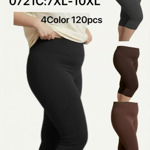 Велосипедки Kenalin (7XL-10XL) 0721C brown (лето) Kenalin 0721C brown