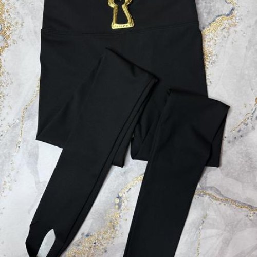 Лосины Kenalin (M-2XL) 504 black (деми) Kenalin 504 black