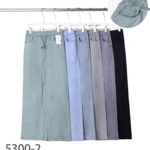 Штаны Kenalin (XL-4XL) 5300-2 l.blue (деми) Kenalin 5300-2 l.blue