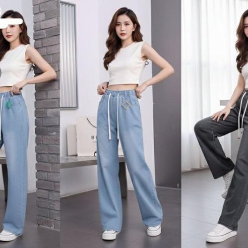 Джинсы Kenalin (31-36) 775-1B blue (деми) Kenalin 775-1B blue